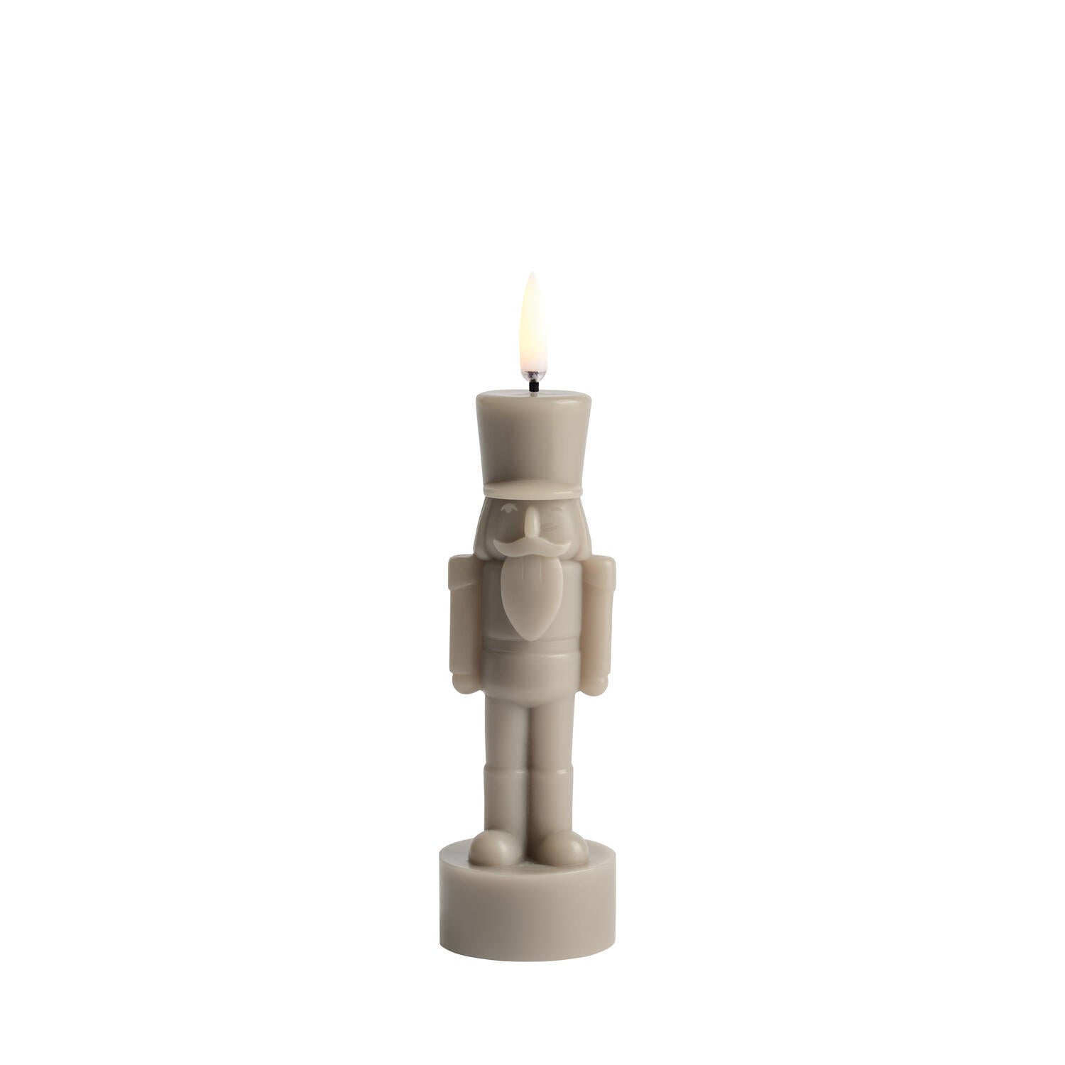 Nutcracker LED lys, Sandstone - H16,5 cm